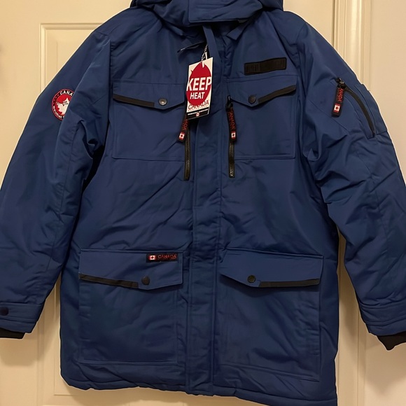Canada Weather Gear Men's 4-Pocket Northern Night Hooded Parka/NWT/XL - Picture 13 of 14